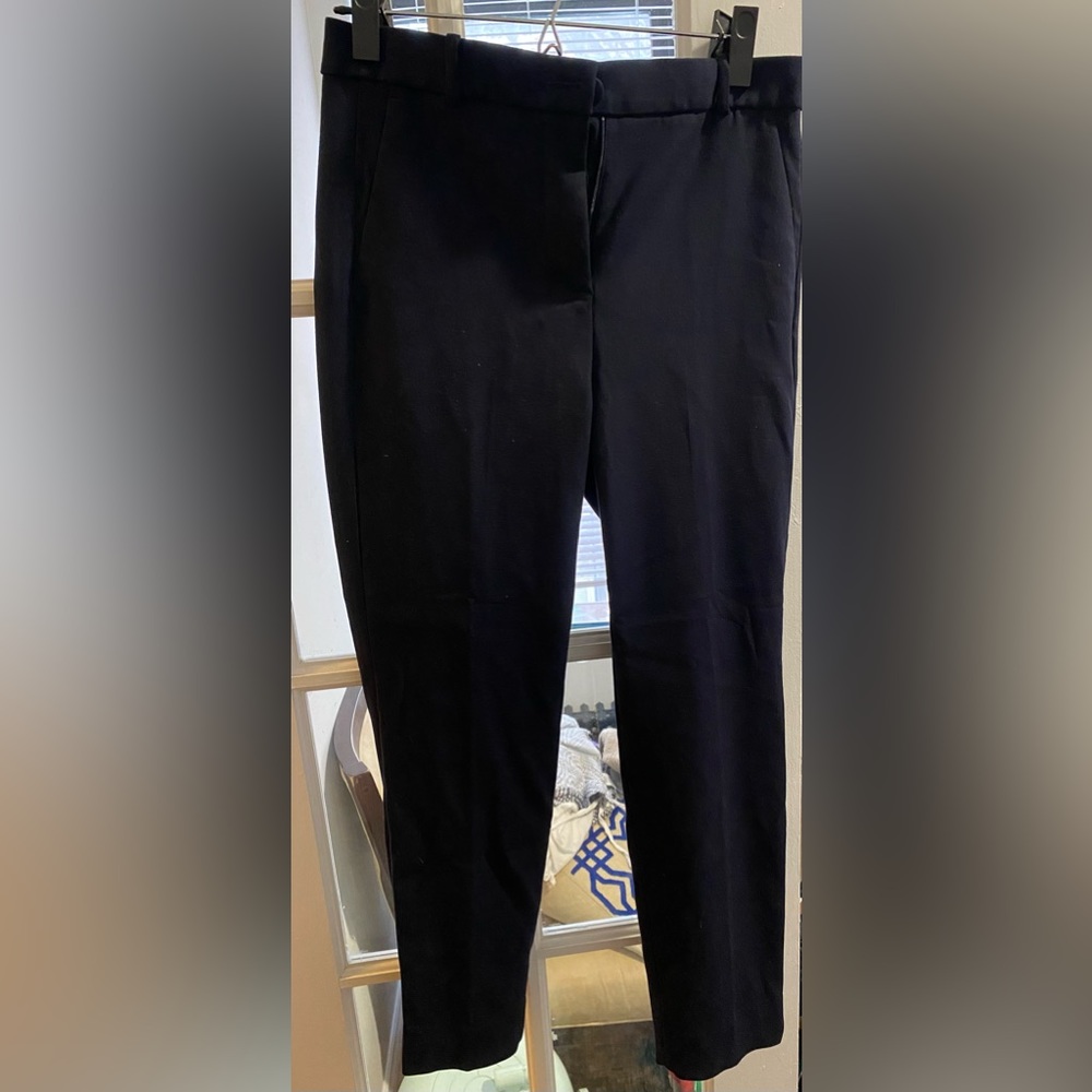 J crew high rise cameron pant navy four season stretch